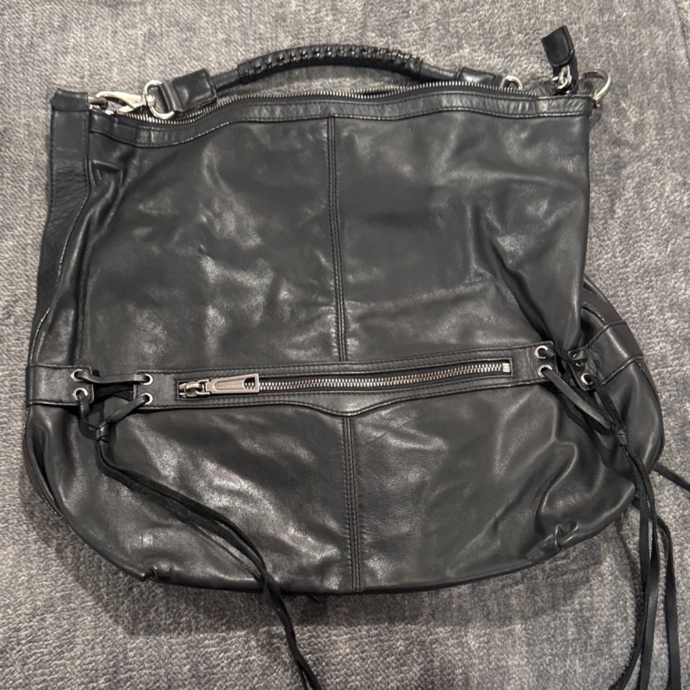 Rebecca Minkoff Black Leather Backpack
